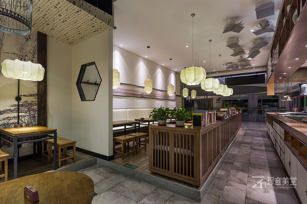 中式餐厅的空间设计