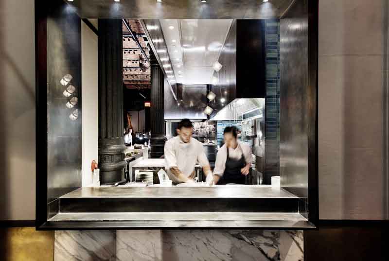纽约厨师俱乐部餐厅设计实景图