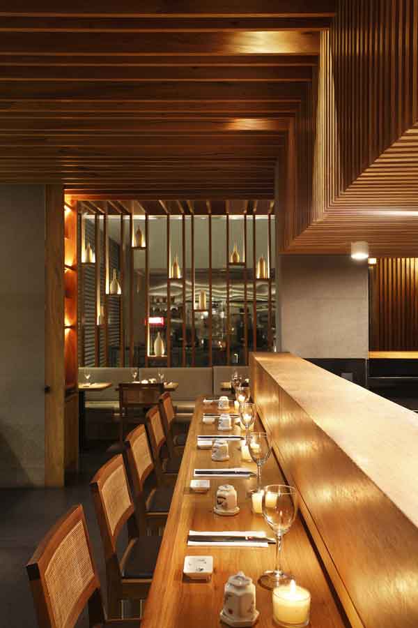 巴西Kotobuki日式餐厅设计实景图