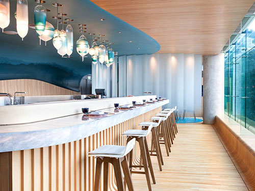 现代设计风格的香港海洋餐厅