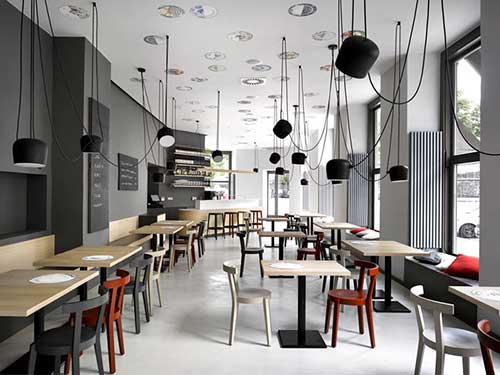 餐厅设计|艺术感十足的捷克Bistro Bakery Zahorsky咖啡厅