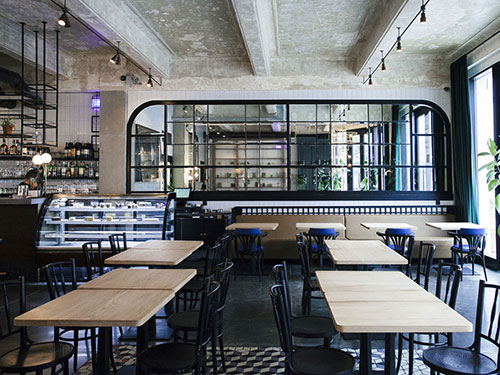 餐厅设计|第比利斯Strada咖啡厅